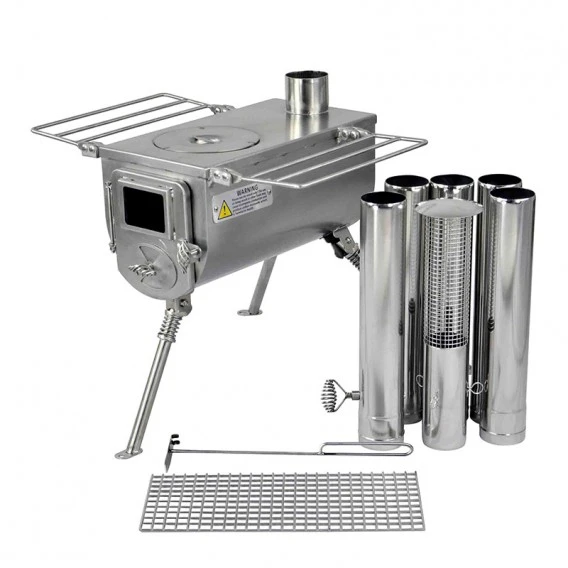 Winnerwell Woodlander Campingküche Trekking Ofen Outdoor Küche Gr. M 3 Winnerwell Woodlander Campingküche Trekking Ofen Outdoor Küche Gr. M